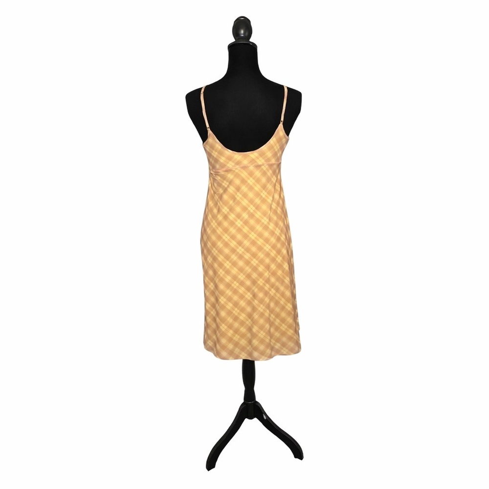 Kimchi Blue Urban Outfitters Plaid Rosebud Slip Dress Women’s M Light Academia - Picture 3 of 9